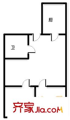 雙玉新苑 2室 戶型圖
