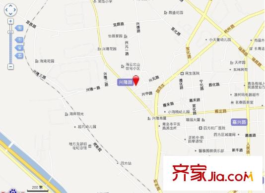 興電小區(qū)交通圖