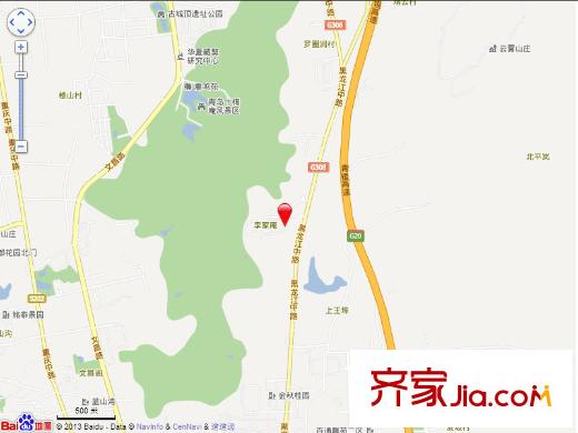 青山綠水交通圖