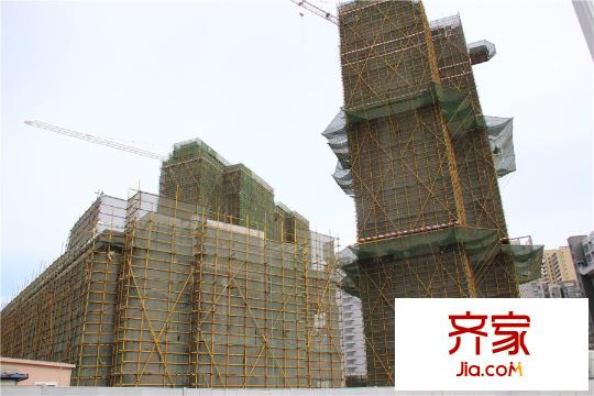 黃島怡海苑工程進(jìn)展（2015-8-5）