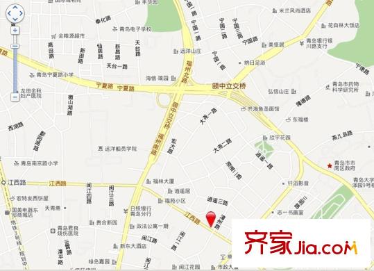 新嶺花園三期交通圖