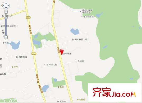 潤發(fā)湖畔雅居交通圖