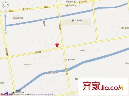 澳柯瑪科技人才公寓交通圖
