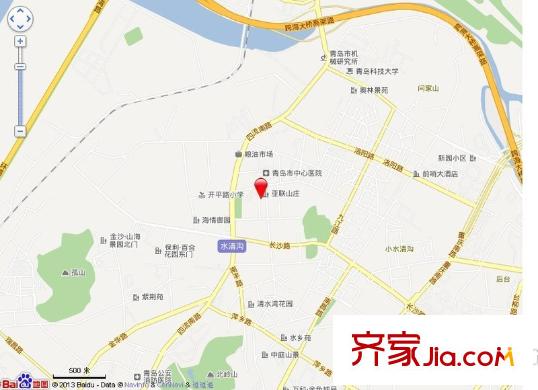 亞聯(lián)山莊交通圖