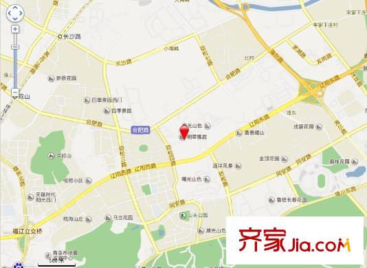 明翠雅庭交通圖