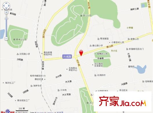 翠湖小區(qū)交通圖