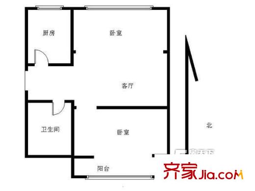 浮東小區(qū)戶(hù)型圖1室戶(hù)型圖 1室1廳1衛(wèi)1廚