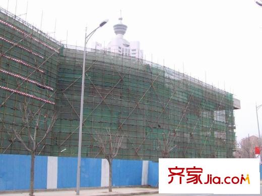柏麗瀾庭配套圖海信國(guó)際購(gòu)物中心建設(shè)情況