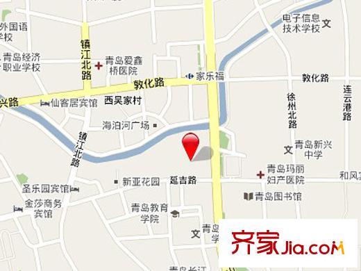 中海紫御觀邸交通圖