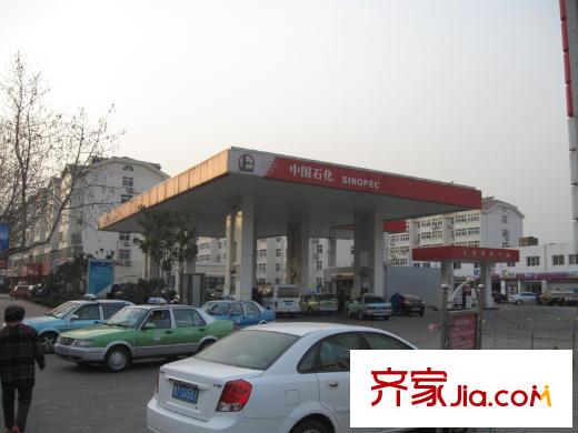 中海紫御觀邸周邊配套之延吉路加油站