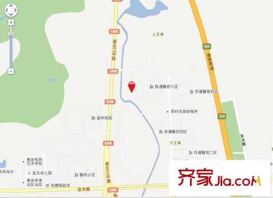 百通馨苑七區(qū)交通圖
