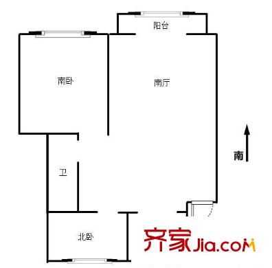 百通杭州花園戶型圖杭州花園 2室 戶型圖 2室2廳1衛(wèi)1廚