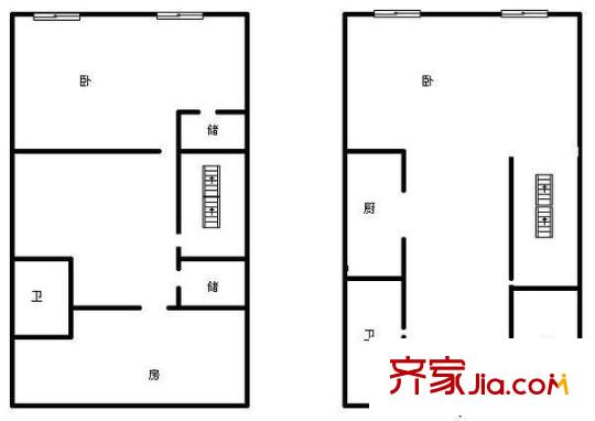柏林賽樂 2室 戶型圖