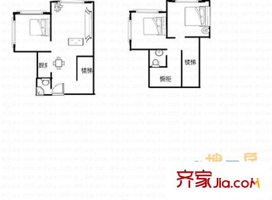 柏林賽樂 3室 戶型圖