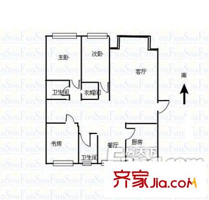 馬蘭花園戶型圖