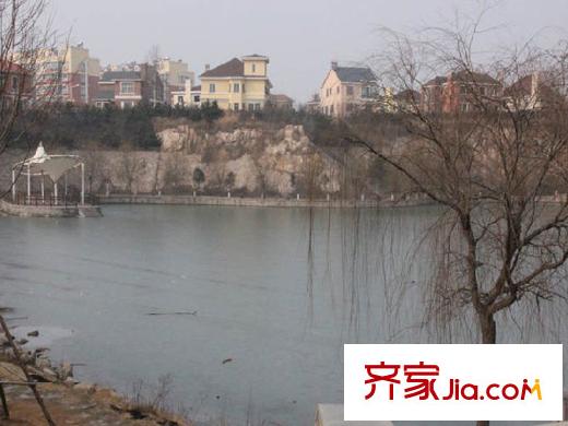 天一畔城周邊配套之河景