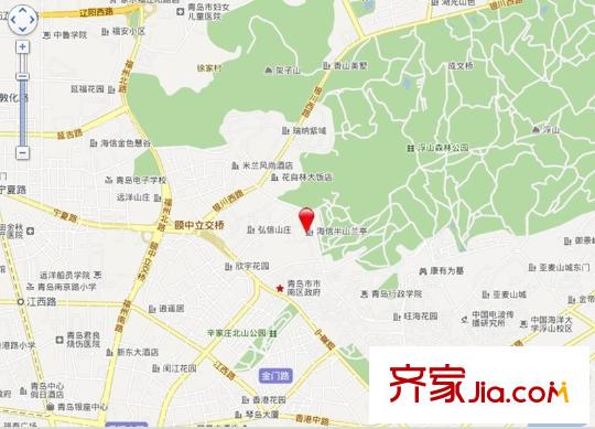 海信半山蘭亭交通圖