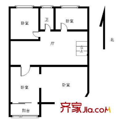 頤灝海怡名都3室 戶型圖