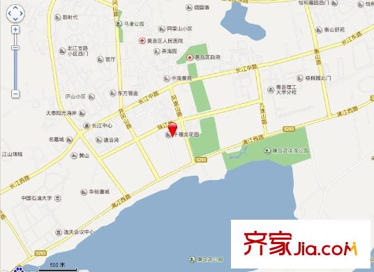 千禧龍花園交通圖