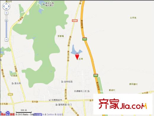嘉凱城時(shí)代城翡翠賞交通圖
