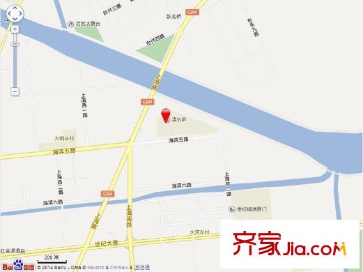 清水廬交通圖