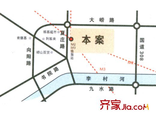 偉東樂(lè)客城交通圖