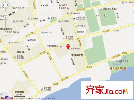 唐島藍灣交通圖