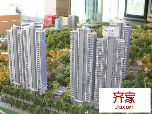 萬科城外景圖 