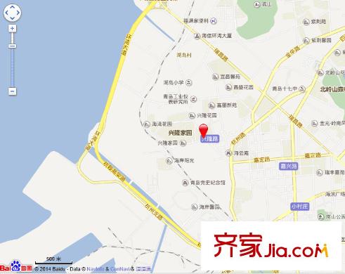 廣廈小區(qū)(興隆路)交通圖