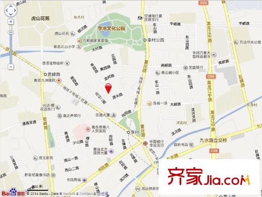 李村公園社區(qū)交通圖