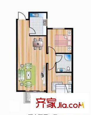 宜昌馨苑戶型圖宜昌馨園 2室 戶型圖 2室1廳1衛(wèi)1廚