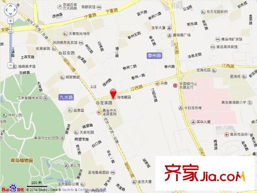 海信慧園二期交通圖