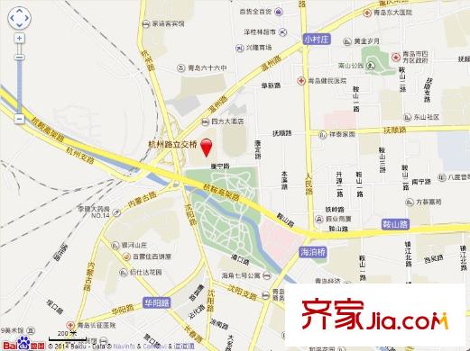 恩波小區(qū)交通圖