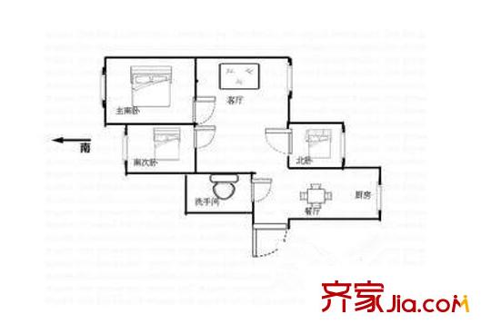  枕海山莊 戶型圖