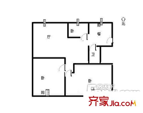 枕海山莊 戶型圖