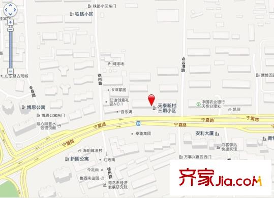 天泰新村三期交通圖