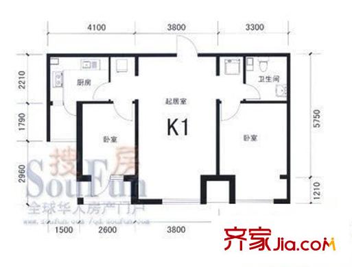 四季景園 0室 戶型圖