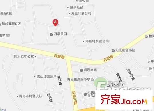四季景園交通圖 