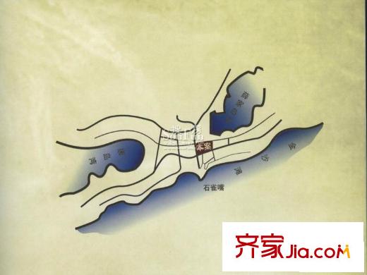 青島印象金沙灘交通圖