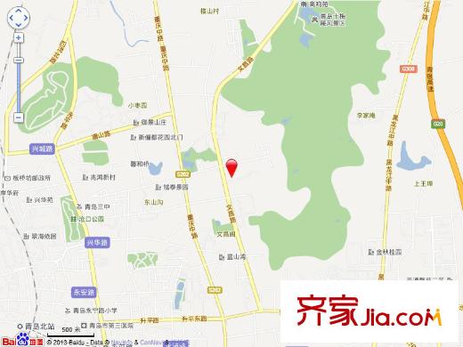 潤發(fā)湖畔雅居二期交通圖