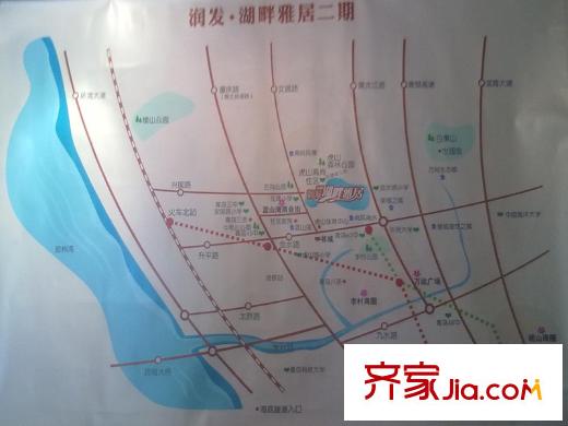 潤發(fā)湖畔雅居二期交通圖（20120528）