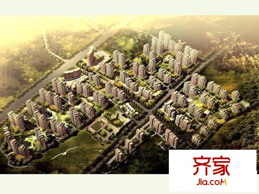 藍(lán)山灣外景圖鳥(niǎo)瞰圖