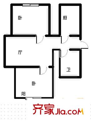東方花園新村 戶型圖