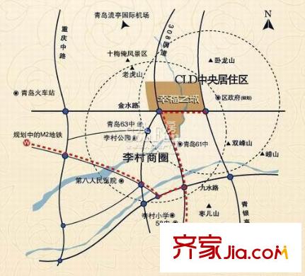 偉東幸福之城交通圖區(qū)位圖