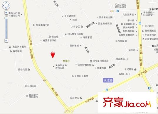 天泰陽光海岸交通圖