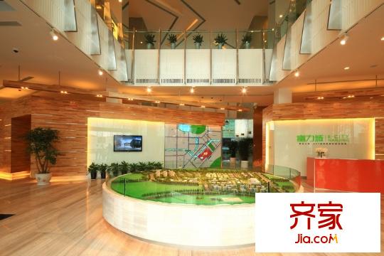 富力十號(hào)售樓處內(nèi)部實(shí)景(2011.10.25)