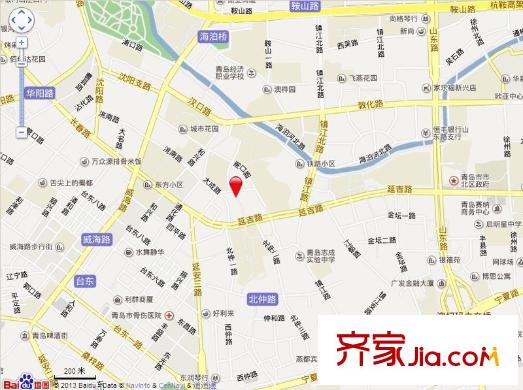 南口路社區(qū)交通圖