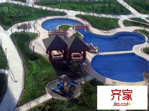 隆和水岸外景圖小區(qū)綠化實景