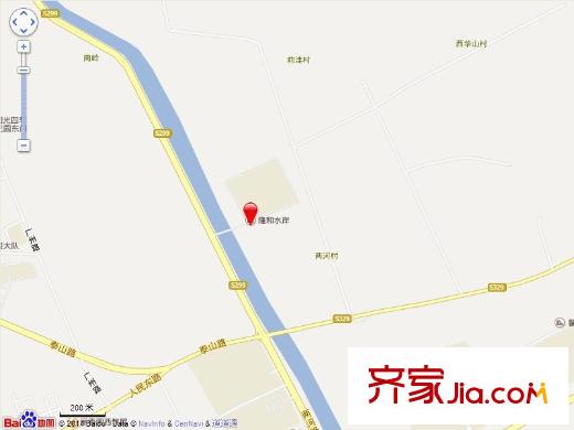 隆和水岸交通圖