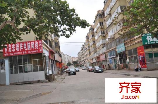 柳溝小區(qū)外景圖 